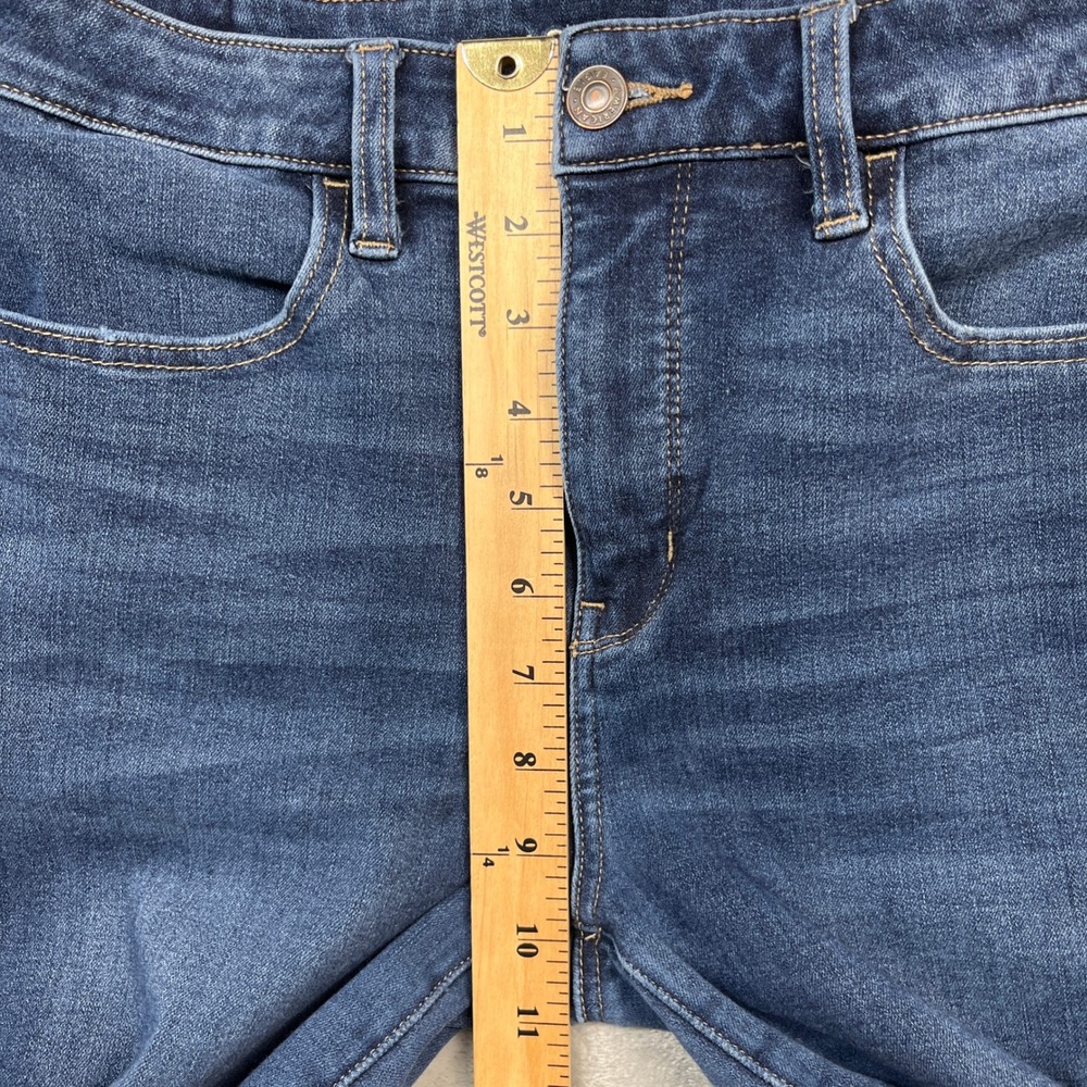American Eagle Super Hi-Rise Jegging Womens 6 Long Blue Dream Jean Medium Wash - Picture 13 of 15